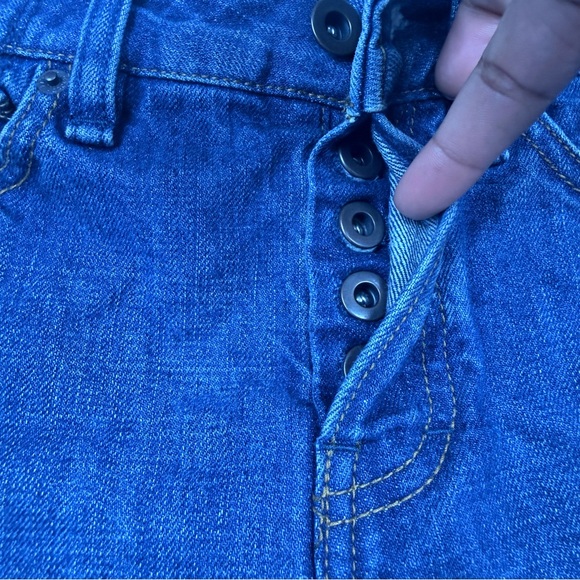 Free People Button Fly High Rise Shorts - Picture 4 of 7